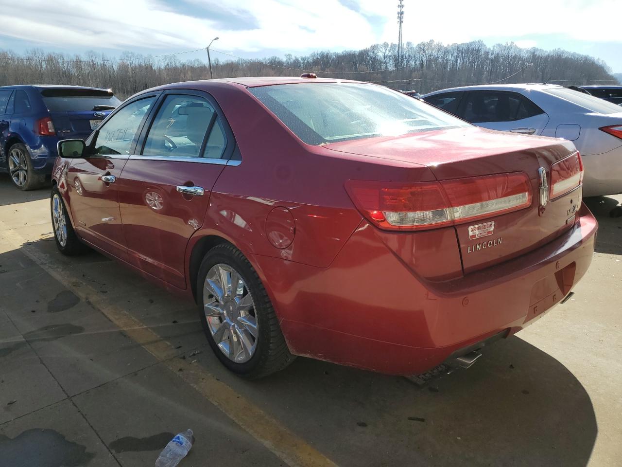 Image 2 of 2011 LINCOLN MKZ HYBRID 2011 with VIN 3LNDL2L35BR756996