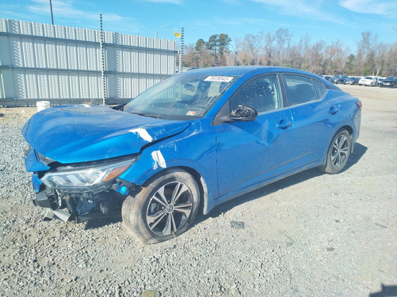 Image 1 of 2020 NISSAN SENTRA SV 2020 with VIN 3N1AB8CV6LY222981