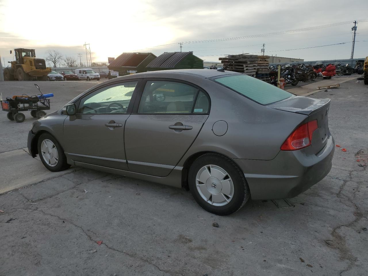 Image 2 of 2008 HONDA CIVIC HYBRID 2008 with VIN JHMFA362X8S010860