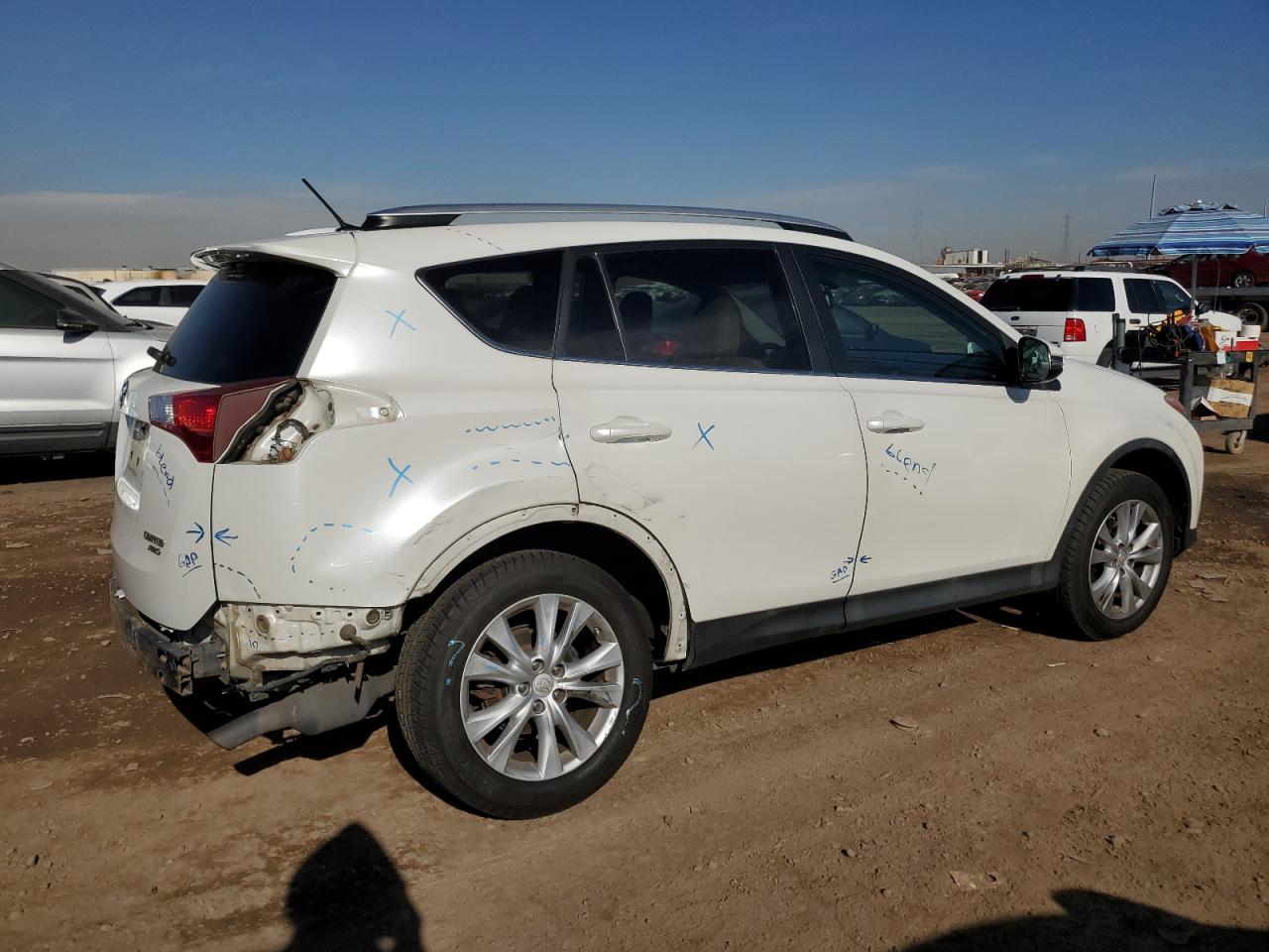 Image 3 of 2014 TOYOTA RAV4 LIMITED 2014 with VIN 2T3DFREVXEW143940