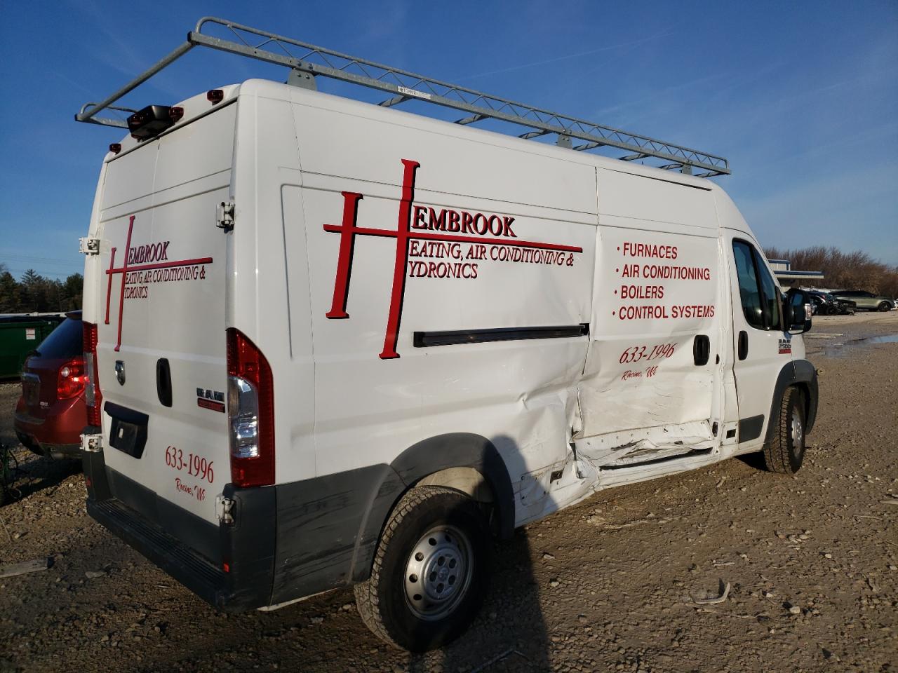 Изображение 3 2018 RAM PROMASTER 2500 2500 HIGH 2018 с VIN 3C6TRVDG4JE114364