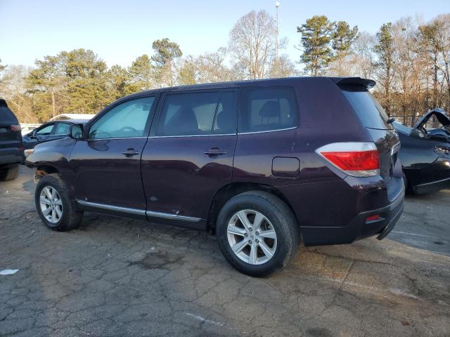 Изображение 2 2012 TOYOTA HIGHLANDER BASE 2012 с VIN 5TDZA3EH3CS029286
