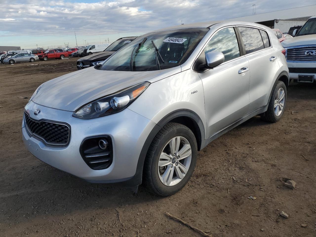 Image 1 of 2017 KIA SPORTAGE LX 2017 with VIN KNDPMCAC7H7276725