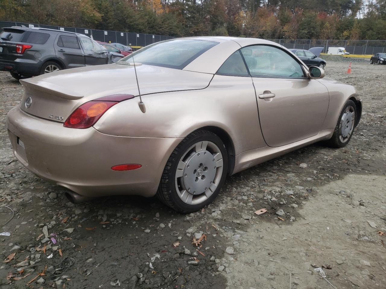 Image 3 of 2004 LEXUS SC 430 2004 with VIN JTHFN48Y440057836