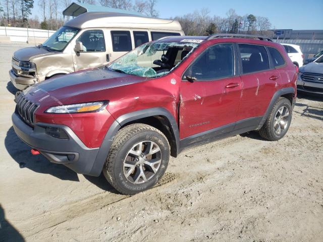 Image 1 of 2016 JEEP CHEROKEE TRAILHAWK 2016 with VIN 1C4PJMBS2GW309767