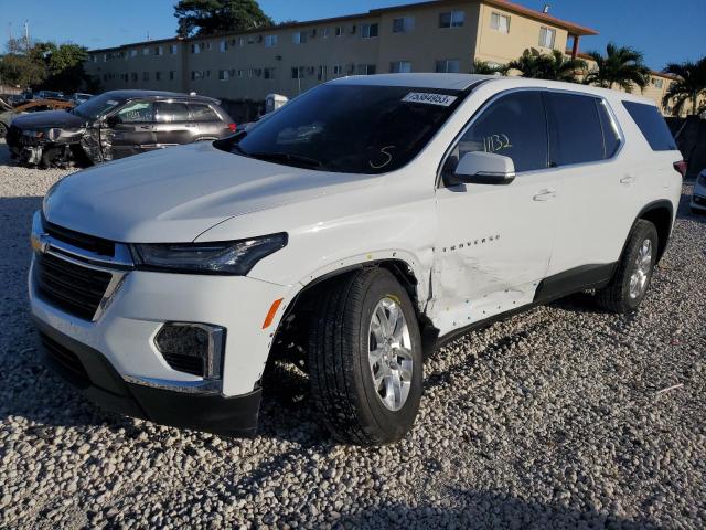 Изображение 1 2023 CHEVROLET TRAVERSE LS 2023 с VIN 1GNERFKW3PJ218980