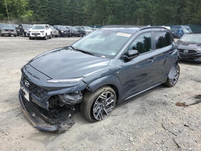 Image 1 of 2022 HYUNDAI KONA N LINE 2022 with VIN KM8K3CA30NU836414