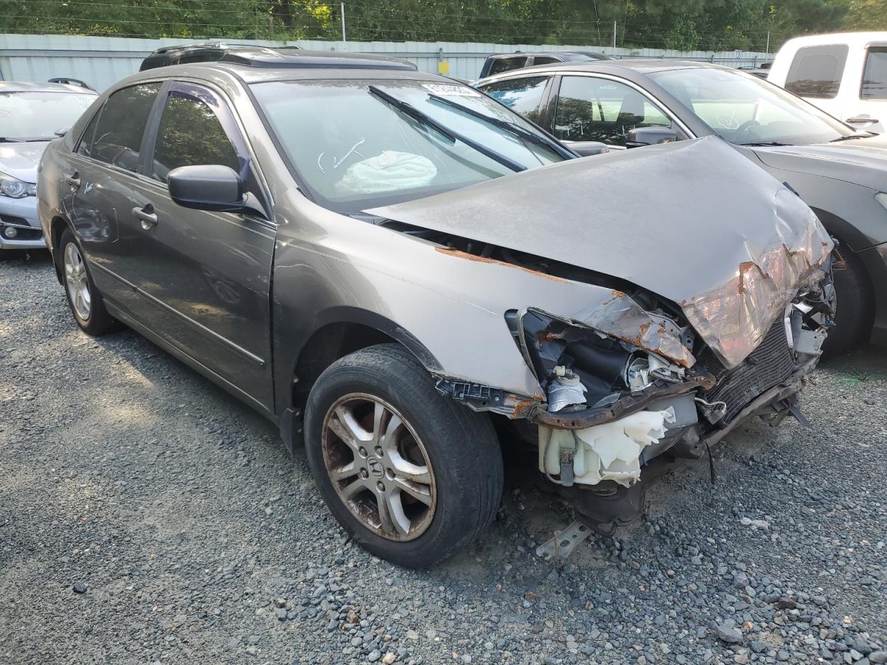 Изображение 2 2007 HONDA ACCORD EX 2007 с VIN 1HGCM56727A190893