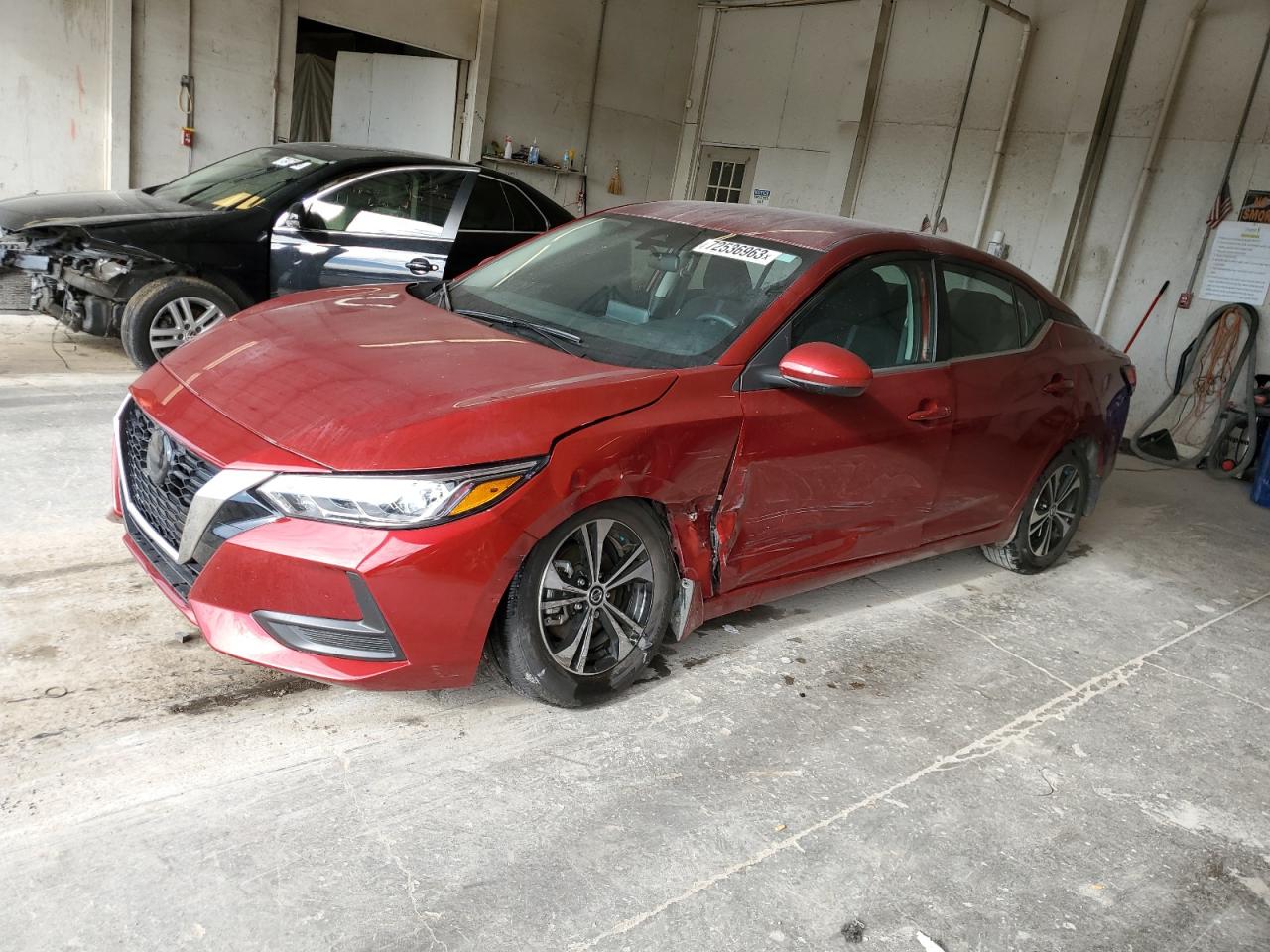 Obraz 1 z 2022 NISSAN SENTRA SV 2022 z VIN 3N1AB8CV6NY313719