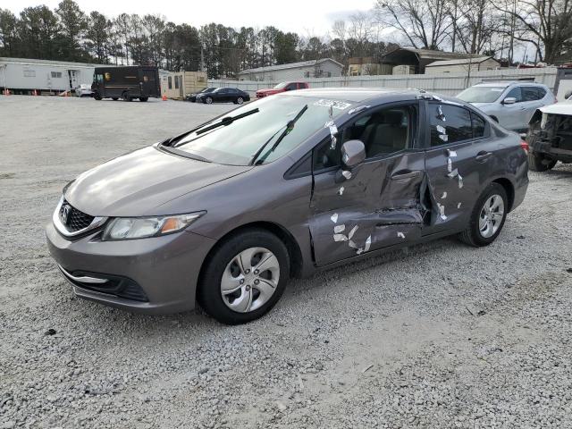 Image 1 of 2013 HONDA CIVIC LX 2013 with VIN 19XFB2F55DE069315
