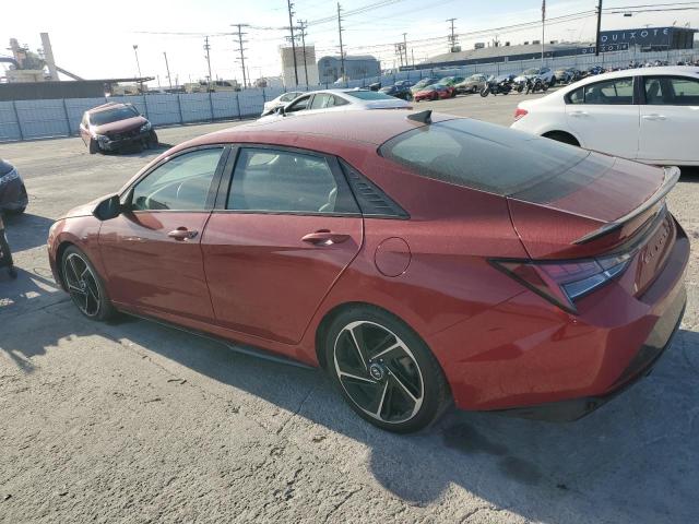 Image 2 of 2021 HYUNDAI ELANTRA N LINE 2021 with VIN KMHLR4AF6MU152128