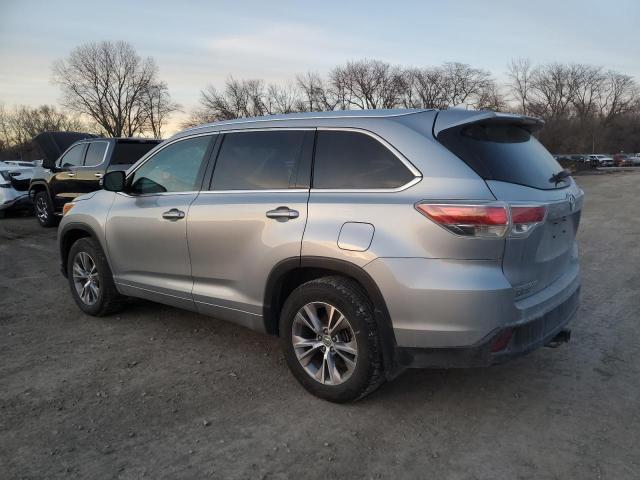 Obraz 2 z 2014 TOYOTA HIGHLANDER XLE 2014 z VIN 5TDJKRFH1ES022139