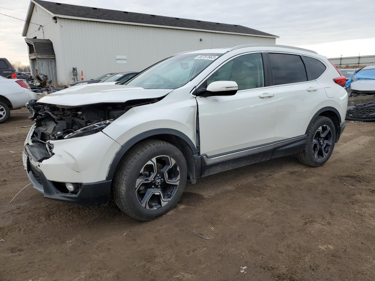Image 1 of 2018 HONDA CR-V TOURING 2018 with VIN 5J6RW2H95JL019819