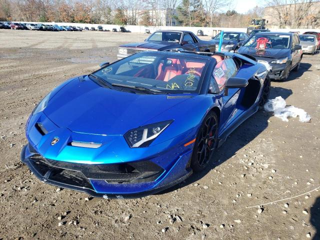 Image 1 of 2021 LAMBORGHINI AVENTADOR SVJ 2021 with VIN ZHWUN6ZD5MLA10064