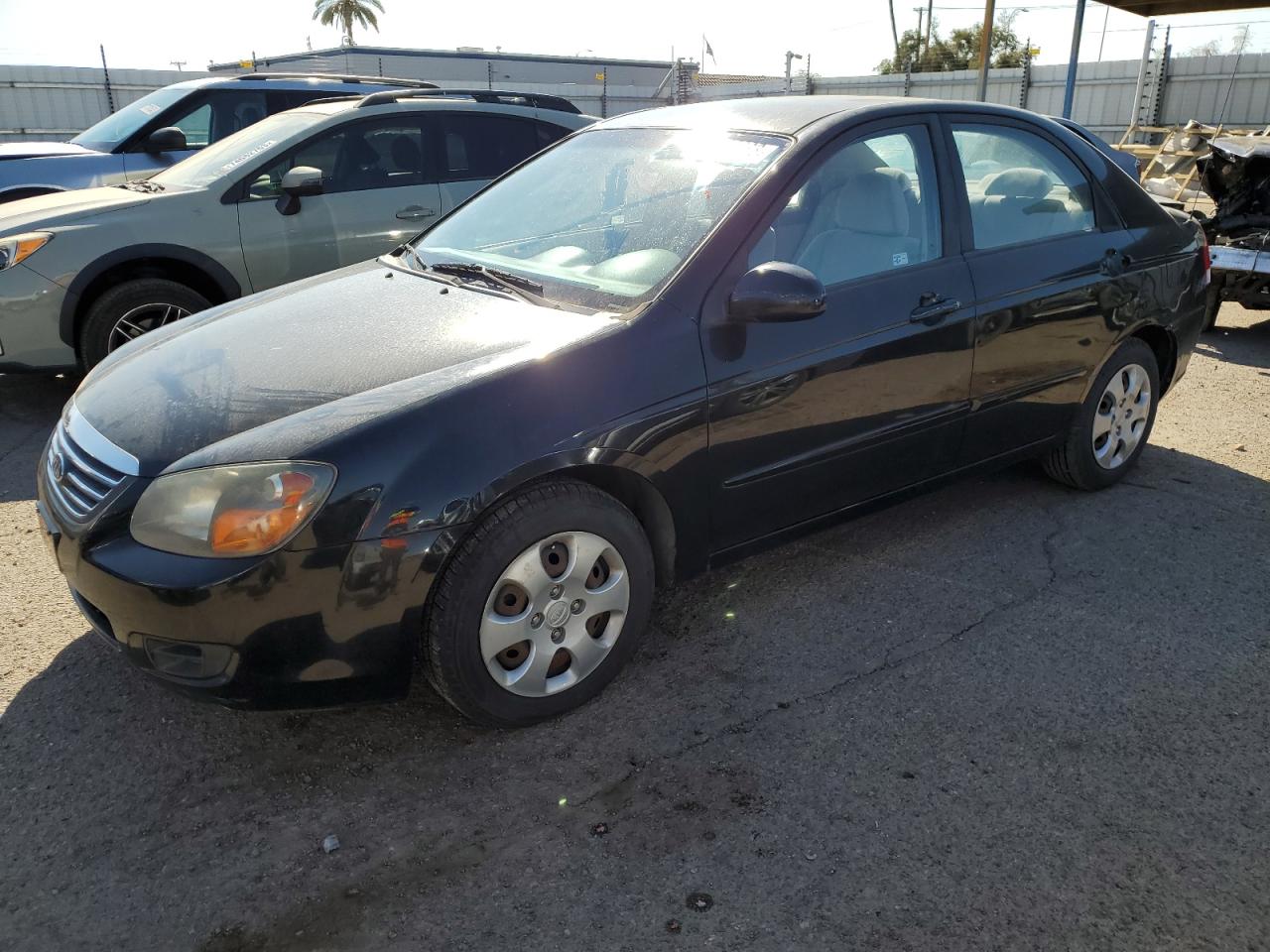 Image 1 of 2009 KIA SPECTRA EX 2009 with VIN KNAFE222795612490