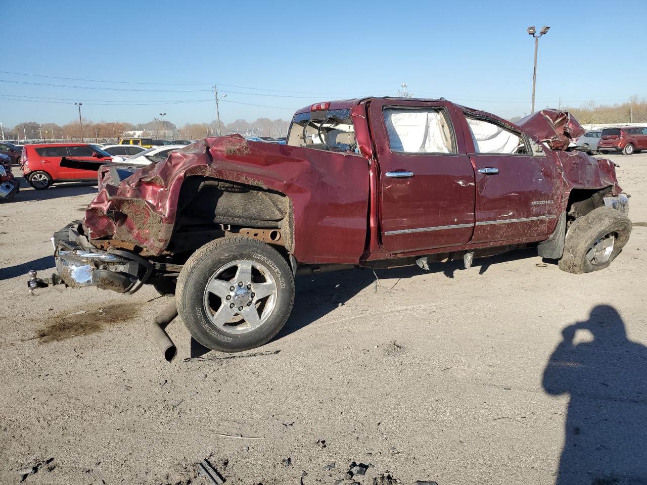 Obraz 3 z 2015 CHEVROLET SILVERADO K2500 HEAVY DUTY LTZ 2015 z VIN 1GC1KWE82FF138922