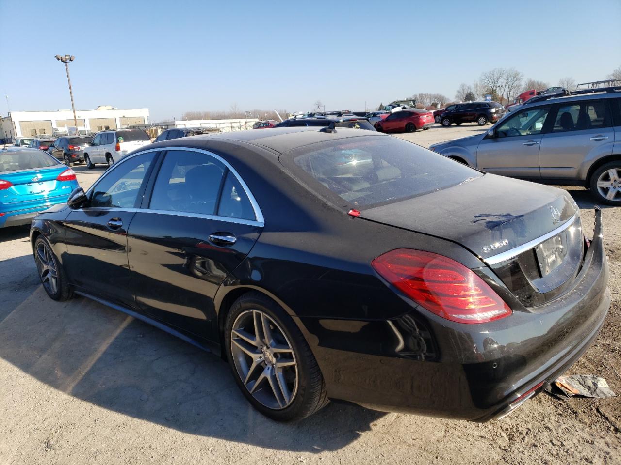 Image 2 of 2016 MERCEDES-BENZ S 550 4MATIC 2016 with VIN WDDUG8FB7GA224073