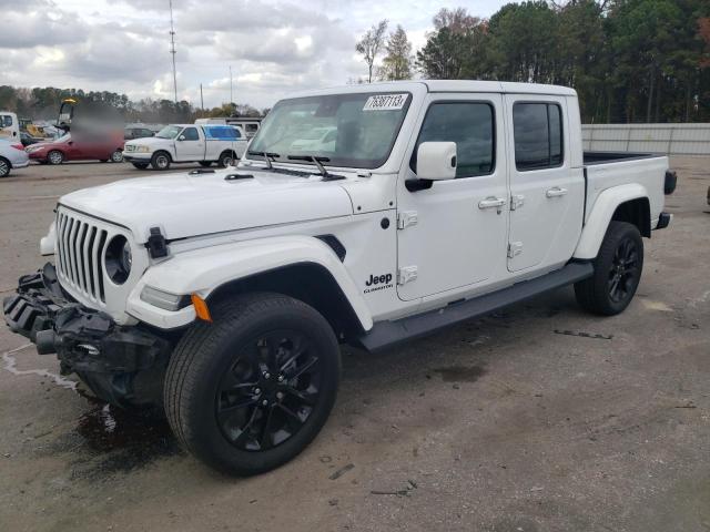 Image 1 of 2021 JEEP GLADIATOR OVERLAND 2021 with VIN 1C6HJTFG3ML601159