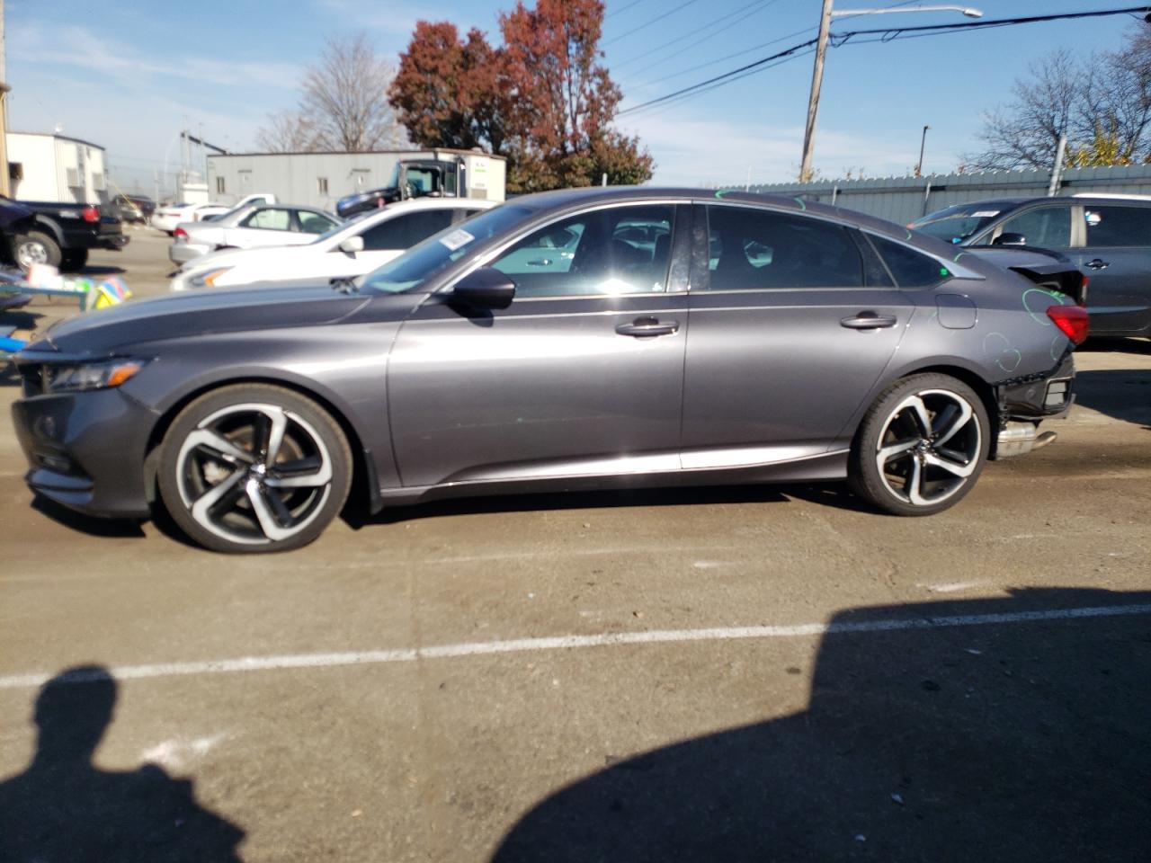 Image 1 of 2018 HONDA ACCORD SPORT 2018 with VIN 1HGCV1F33JA145763
