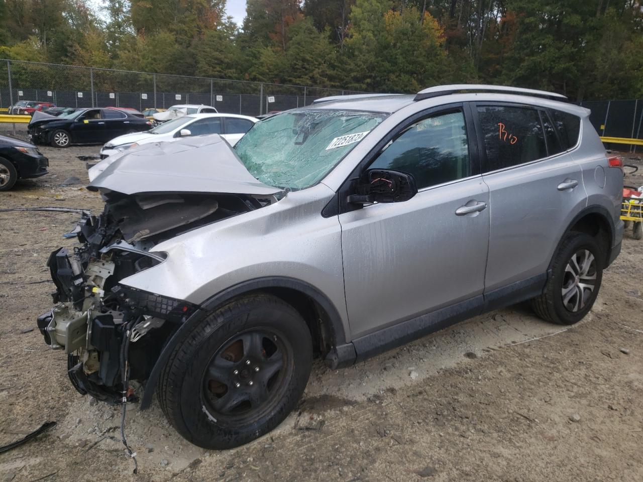 Image 1 of 2017 TOYOTA RAV4 LE 2017 with VIN 2T3BFREV5HW643547
