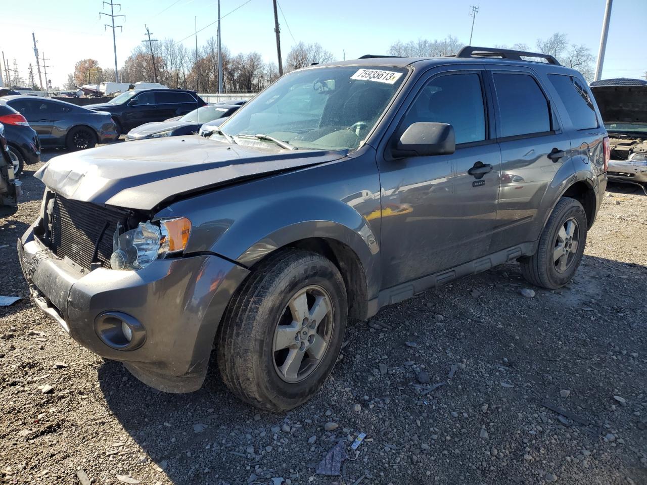 Image 1 of 2010 FORD ESCAPE XLT 2010 with VIN 1FMCU0DG1AKA92598