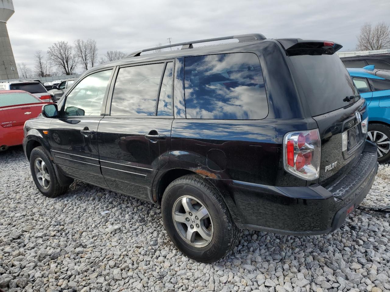 Image 2 of 2007 HONDA PILOT EXL 2007 with VIN 2HKYF18547H002404