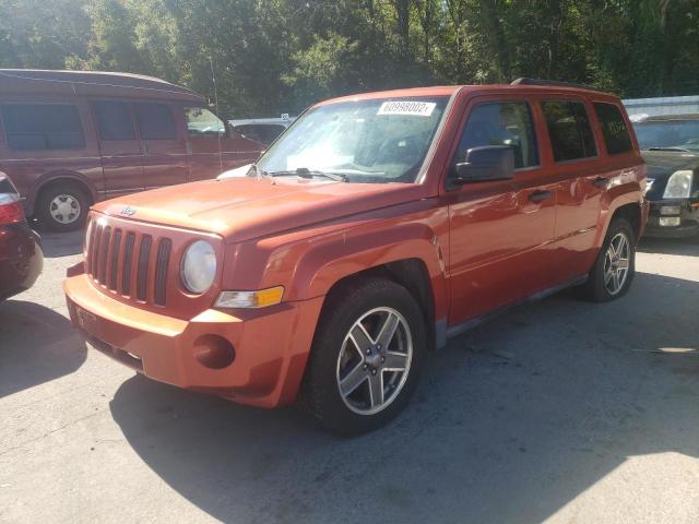 Image 2 of 2009 JEEP PATRIOT SPORT 2009 with VIN 1J4FF28B69D107600