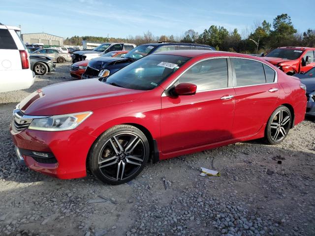 Image 1 of 2017 HONDA ACCORD SPORT 2017 with VIN 1HGCR2F54HA254545