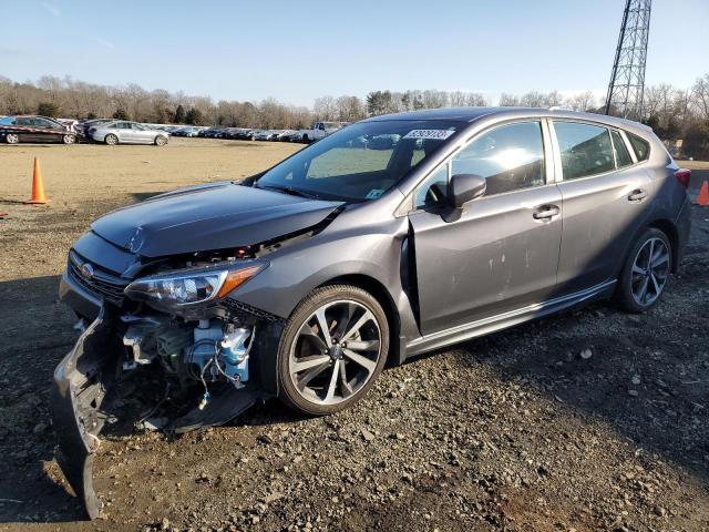 Image 1 of 2022 SUBARU IMPREZA SPORT 2022 with VIN 4S3GTAM65N3700290