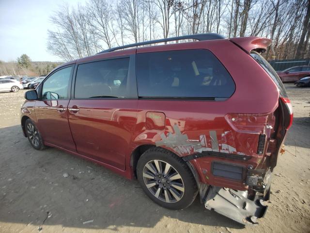 Image 2 of 2018 TOYOTA SIENNA XLE 2018 with VIN 5TDDZ3DC9JS202198