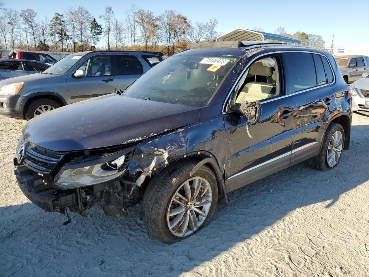 Obraz 1 z 2016 VOLKSWAGEN TIGUAN S 2016 z VIN WVGBV7AX2GW604120