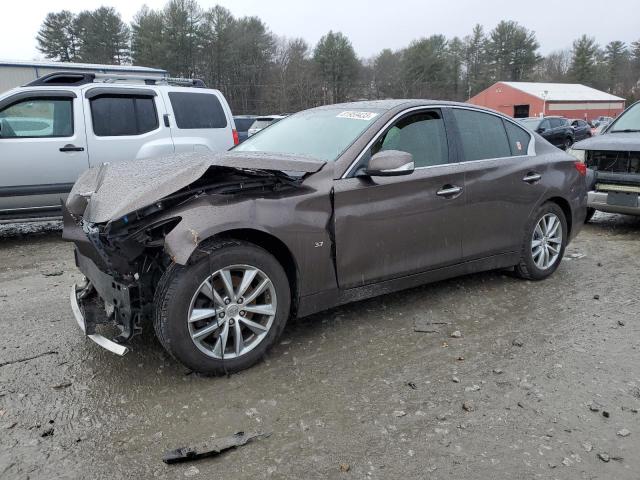 Image 1 of 2014 INFINITI Q50 BASE 2014 with VIN JN1BV7AR1EM682082