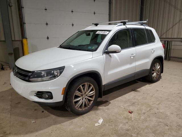 Image 1 of 2014 VOLKSWAGEN TIGUAN S 2014 with VIN WVGBV3AX9EW558100