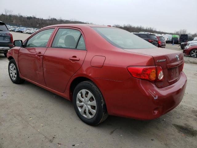 Image 2 of 2009 TOYOTA COROLLA BASE 2009 with VIN JTDBL40E499045406