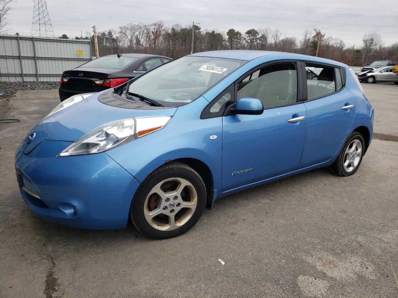 Obraz 2012 NISSAN LEAF SV 2012