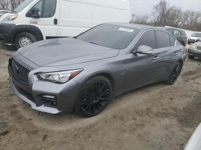 Image 1 of 2016 INFINITI Q50 RED SPORT 400 2016 with VIN JN1FV7AR1GM450702