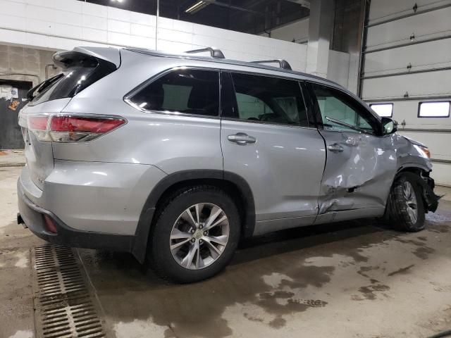 Изображение 3 2015 TOYOTA HIGHLANDER XLE 2015 с VIN 5TDJKRFH7FS220483