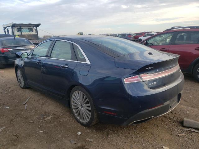 Изображение 2 2017 LINCOLN MKZ RESERVE 2017 с VIN 3LN6L5FC3HR618954