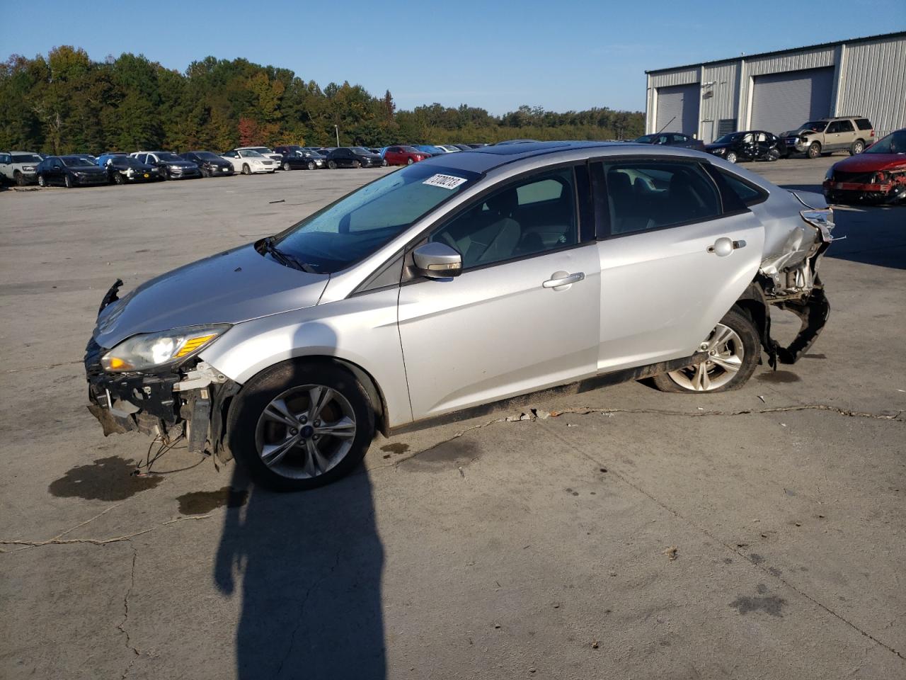Изображение 1 2014 FORD FOCUS SE 2014 с VIN 1FADP3F29EL313437