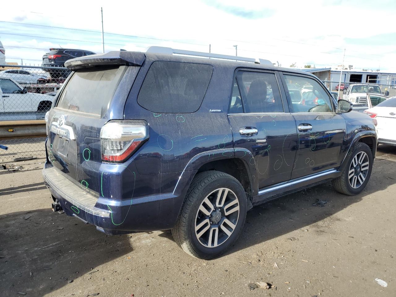 Image 3 of 2022 TOYOTA 4RUNNER LIMITED 2022 with VIN JTEKU5JR3N6006754