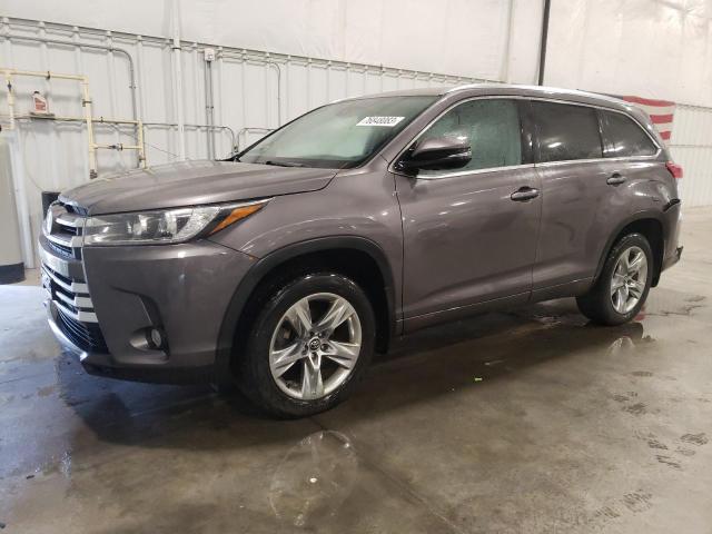 Image 1 of 2018 TOYOTA HIGHLANDER LIMITED 2018 with VIN 5TDDZRFH3JS801884