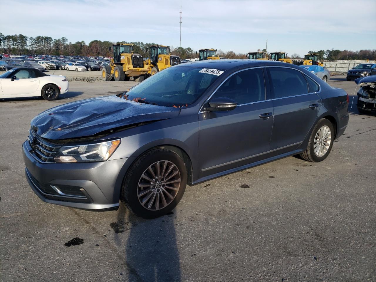 Image 1 of 2016 VOLKSWAGEN PASSAT SE 2016 with VIN 1VWBS7A37GC019672