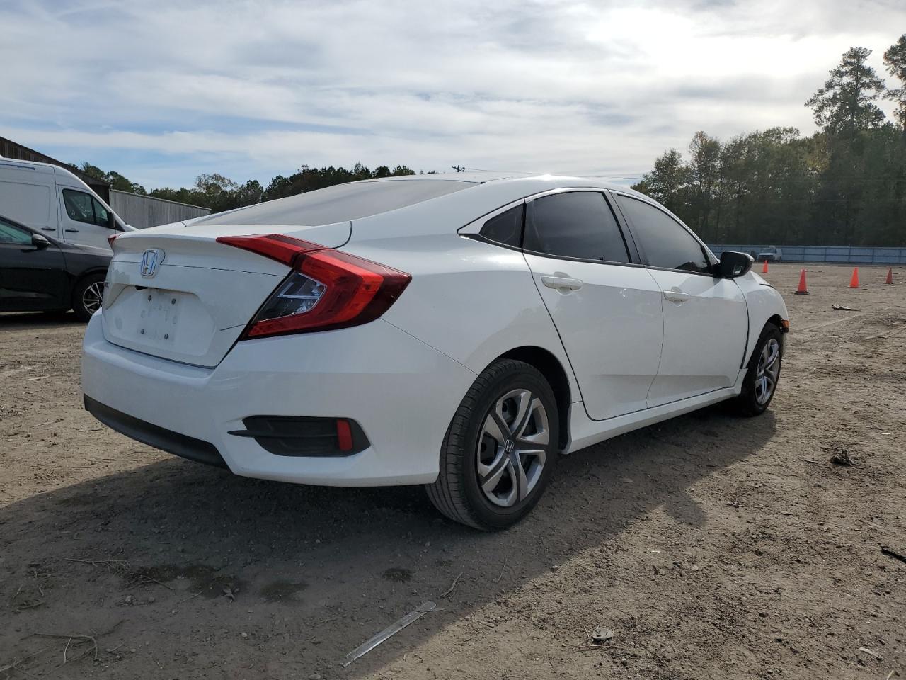 Image 3 of 2018 HONDA CIVIC LX 2018 with VIN 2HGFC2F57JH513731