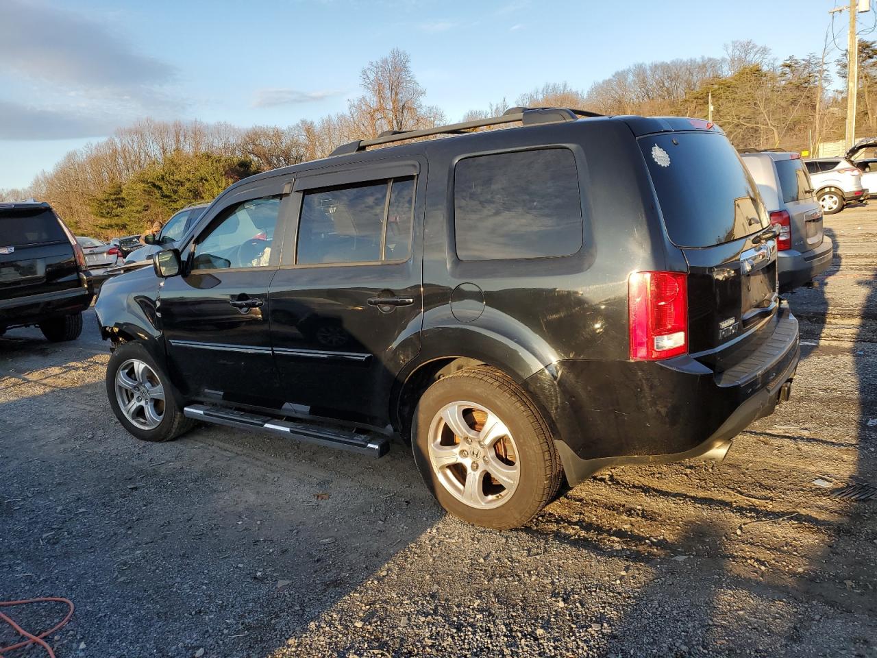 Изображение 2 2013 HONDA PILOT EXL 2013 с VIN 5FNYF4H69DB013337