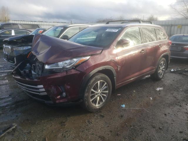 Obraz 1 z 2018 TOYOTA HIGHLANDER SE 2018 z VIN 5TDJZRFH5JS879344