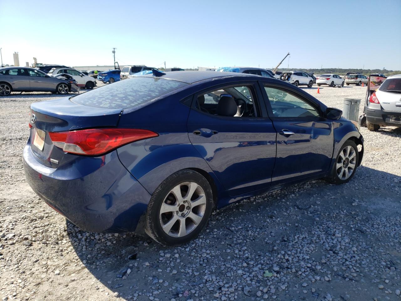 Image 3 of 2013 HYUNDAI ELANTRA GLS 2013 with VIN KMHDH4AE7DU764059