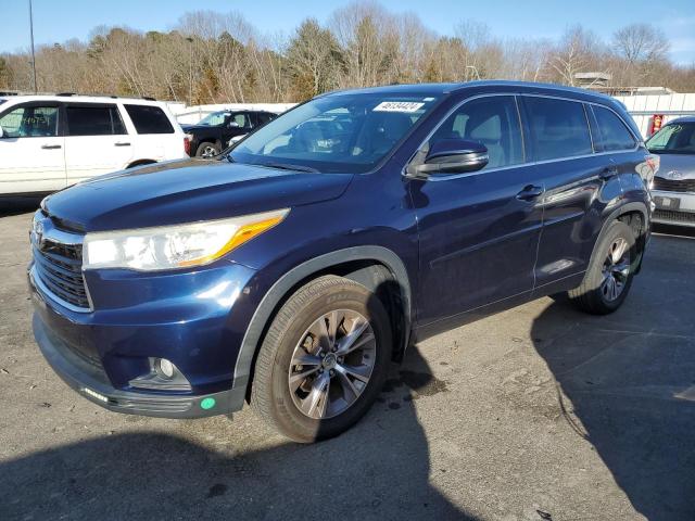 Изображение 1 2014 TOYOTA HIGHLANDER XLE 2014 с VIN 5TDJKRFH5ES027294
