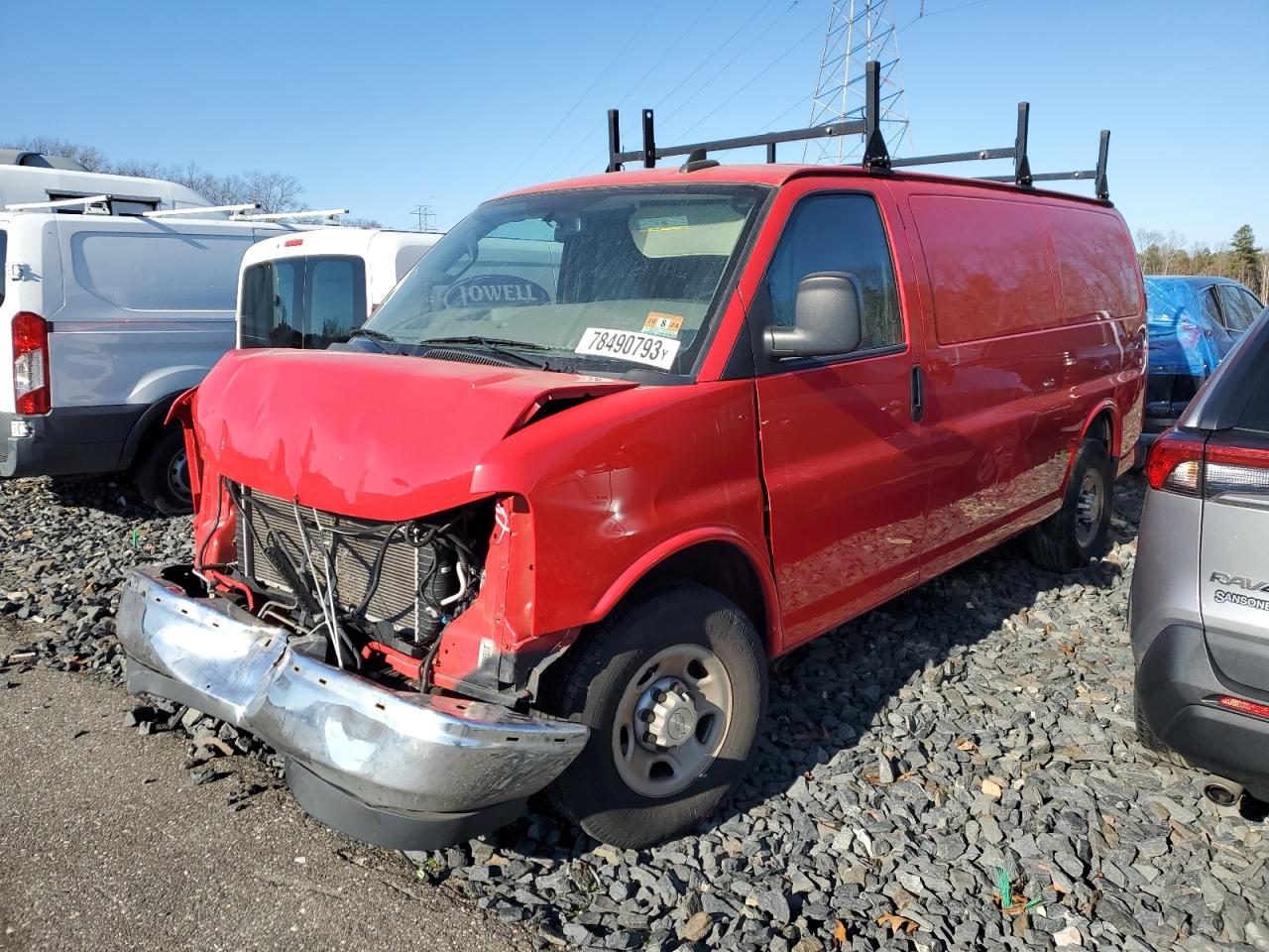 Image 1 of 2020 CHEVROLET EXPRESS G2500  2020 with VIN 1GCWGAFG9L1158075