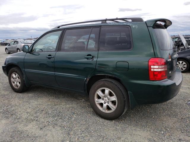 Изображение 2 2002 TOYOTA HIGHLANDER LIMITED 2002 с VIN JTEGF21AX20036826