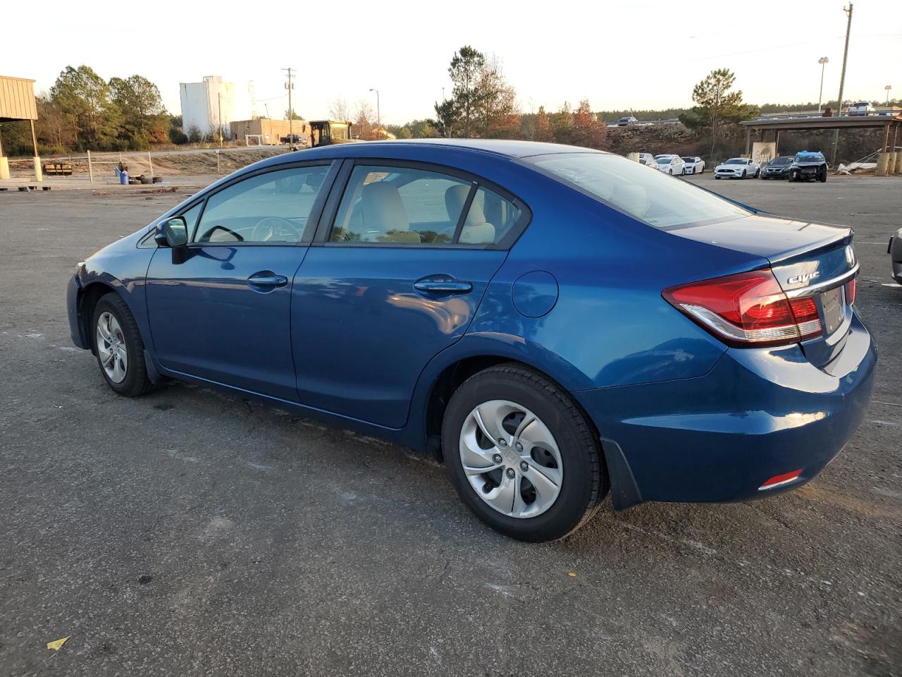 Image 2 of 2013 HONDA CIVIC LX 2013 with VIN 2HGFB2F5XDH537514